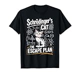 Schrödinger's Cat Escape Plan for Science Tees