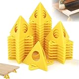 40 Stück Maler Pyramidenständer, Kunststoff Kegel Malständer Farbständer Klein, Pyramiden Stands Farbständer für Leinwände Mini-Kegel-Farbständer für einen sauberen Farbauftrag für Leinwand und Möbel