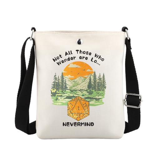 MBMSO D Master Merchandise DM Master Gifts Dungeon Crossbody Bag D Dragons Gifts Rolling Dice Gifts for Dungeon Lovers Purse