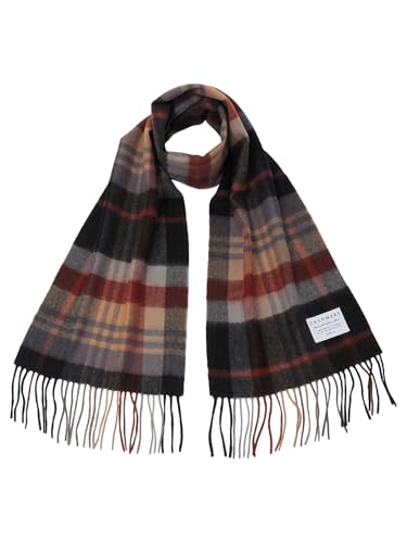[シップス カラーズ] カシミヤ ミックス ウール マフラー 2 218370001 ブラック ONE SIZE