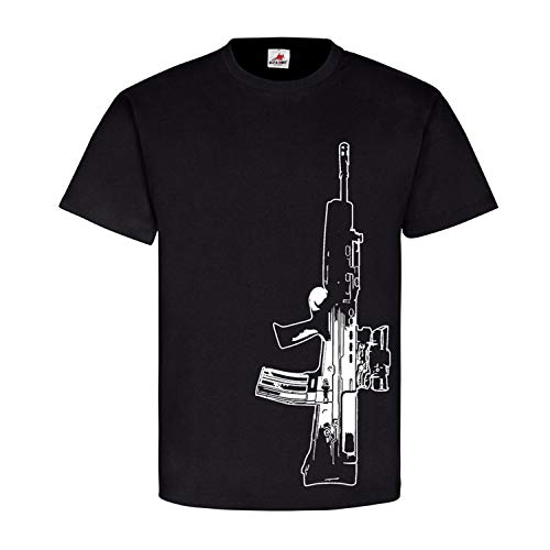 T-shirt SA80 Small Arms 80s Royal Gun ISAF noir 5XL