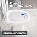 Gerber Viper Force Elongated Two-Piece Toilet with 12-in Rough-in, ADA Compliant Chair Height, High Efficiency 1.28 GPF, Soft-Close Seat and Install Kit with Wax Ring Included, White, GRS48352