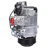 AIG361 A/C Air Conditioning Compressor Replacement for BMW X5 335i 535i xDrive 3.0L 2011-2018 64529217868 64529399060 64529154070 (8 Groove Pulley) AKWH