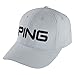 Ping NEW Tour Light Grey/Black Adjustable Hat/Cap