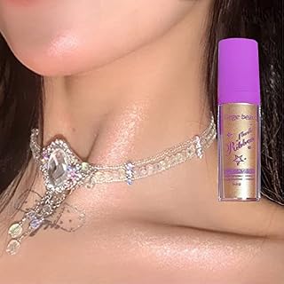 Highlighter Powder Stick Polvo De Hadas Highlight Patting Powder Stick, Body Brightens Shimmer Sparkle Natural Patting Glowing Powder for Face Eyes Lips Body (Gold)