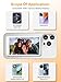 Bensejk Back Camera Monitor Screen for iPhone, Vlog Selfie Monitor Screen, Magnetic Wireless Casting Screen Mirroring Help Phone Using Rear Back Camera to Content Creation Selfie/Vlog/Live Streaming