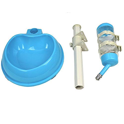 Bebedouro Comedouro automatico para cães e gatos CBR04294 Azul