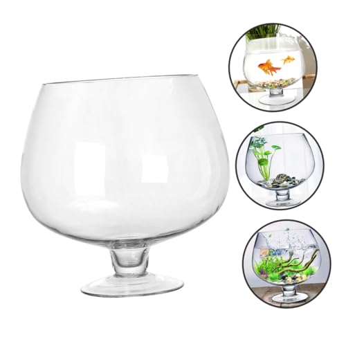 Aquarium poisson rouge transparent et petit bocal betta pour table - 7