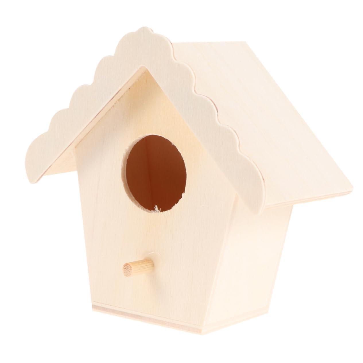 Nid à peindre en bois SEWACC, une activité manuelle en famille pour décorer la maison et le bureau