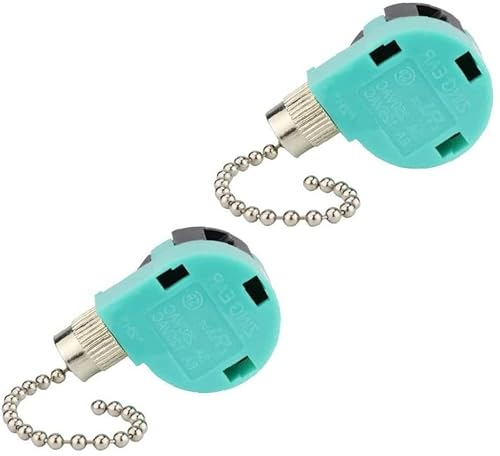 Generico Cable para cortinas enrollables de metal, 2 piezas, cadena ciega para ventana para la pieza de repuesto del ventilador de techo para el hogar. Útil y práctico.