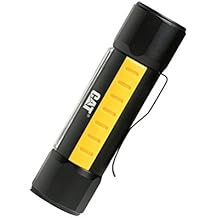 Cat CT3410 Dual Beam Aluminum Tactical Light Double-Duty 275 Lumen Top Beam, 200 Lumen Flood Panel Light, Black/Yellow