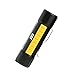 Cat CT3410 Dual Beam Aluminum Tactical Light - Double-Duty 275 Lumen Top Beam, 200 Lumen Flood Panel Light, Black/Yellow