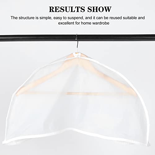 10pcs Clothes for Jackets and Coats Heavy Duty Garment Storage Bags Suit Protectors for Travel and Closet Organization for Dust Wardrobe2