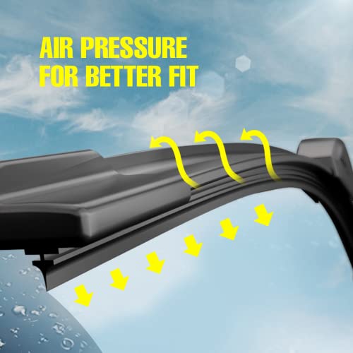 5 Plus VW-47-2419-10 24 Inch+19 Inch Windshield Wiper Blades Replacement For Vw Volkswagen Jetta 2011-2023 Passat 2012-2018 Cc 2013-2017, Premium All-Season Automotive Replacement Windshield Wiper Blades thumb #2