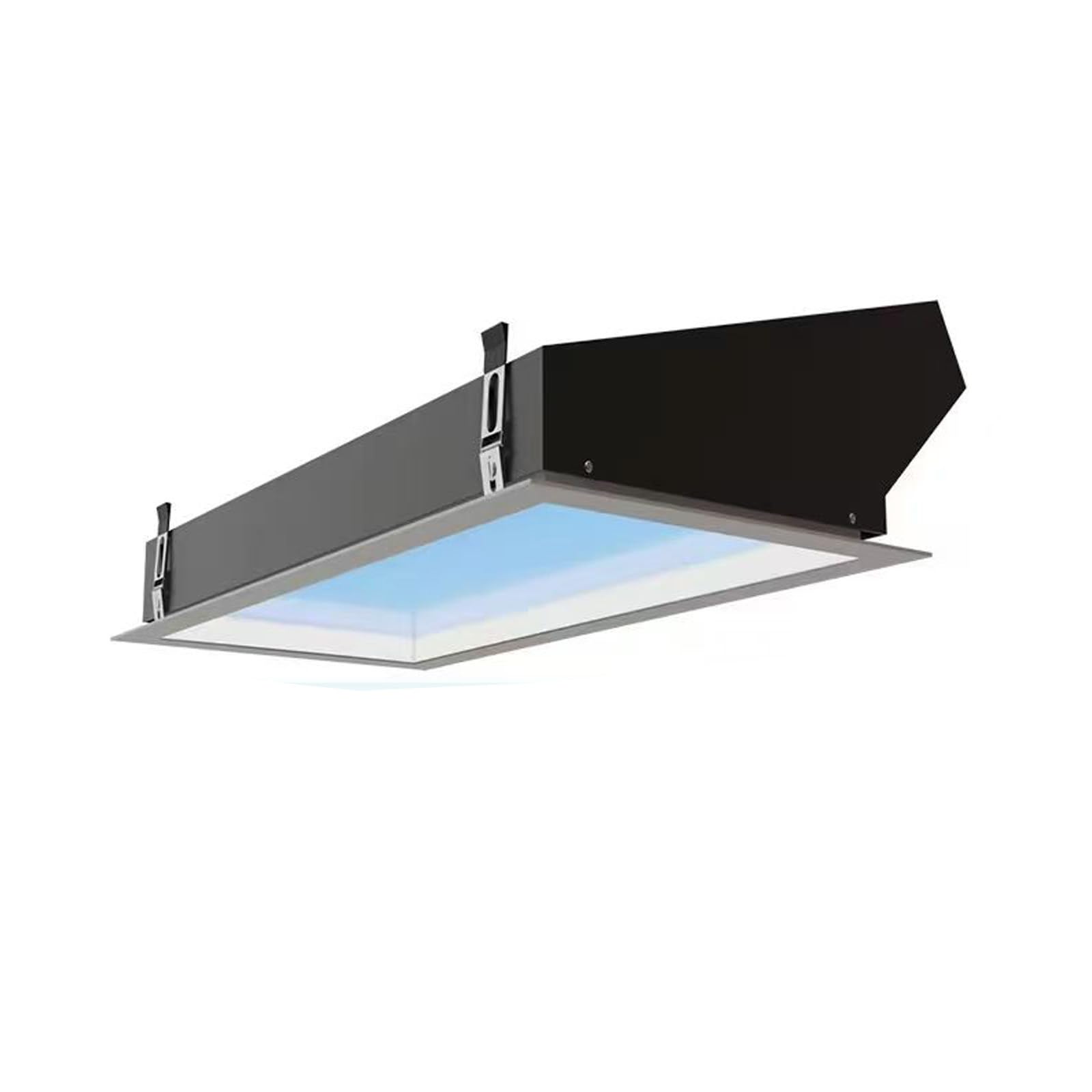 30X60 Cm Wpuszczana Lampa Sufitowa Blue Sky, Inteligentne Regulowane śWiatłO SymulująCe śWiatłO Dzienne, Efekt Naturalnego Nieba Do UżYtku Komercyjnego W Domu IntegratedCeiling