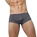 Men'S Thongs Stretch Elastic Waistband Exotic Sexy Lingerie Funny Slouchy Male Athletic Fashion Comfortable Stylish G-String Grey