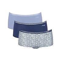 Sloggi Womens Go Crush Short C3p, Multiple Colours 3, M UK