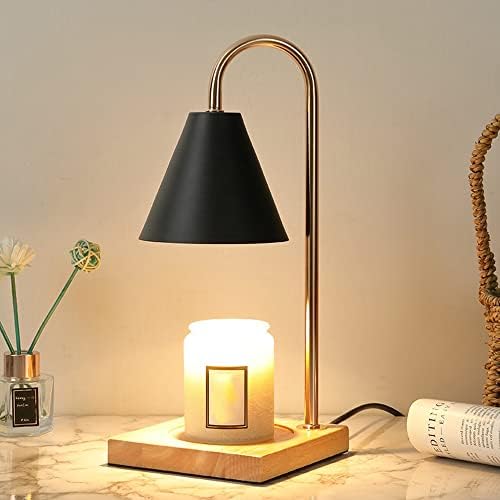 Electric Wax Melts Burners,Candle Warmer Lamp with Timer, Aromatherapy Wax Melting Lamp Dimmable Electric Wax Burner Candle Melter,Aromatic Candle Holders
