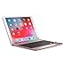 Brydge 10.5 Keyboard for iPad Air (2019) and iPad Pro 10.5 inch, Aluminum Bluetooth Keyboard with Backlit Keys (Rose Gold)