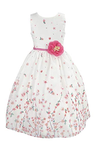 Pink Princess Toddler Easter Dresses For Girls, Baby Girls' Special Occasion Dresses, Vestidos Para Niñas Elegantes Size Hot Pink #TOP3