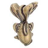 Installation facile : le processus d’installation est simple, ce qui le rend adapté à une variété de tiroirs et d’armoires de la maison, boutons animaux en laiton, poignées de placard en laiton brossé