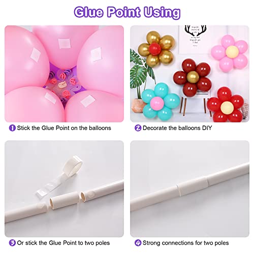 Pondpm Balloon Column Kit 2 Set, Adjustable Pole Balloons Tower Decoration For Party Wedding Birthday Celebration Baby Shower Graduation Events #TOP4