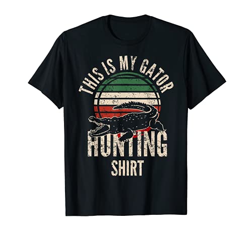 this is my gator hunting shirt I wear it everyday] Camiseta