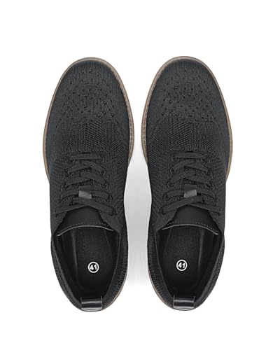 KESCOO Men's Casual Dress Shoes Comfortable Oxfords Fashion Business Footwear Mesh Walking Sneakers3