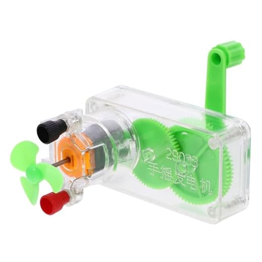 DRESSOOS Portable Hand Crank Generator Kit