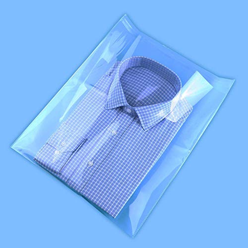 200 Pcs -14\" x 20\" Clear Plastic Cellophane Bags-Resealable Self Sealing Cello Poly Bags for Prints, Photos, Documents, Clothing, T-Shirt - Thumbnail 5
