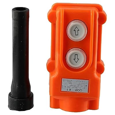 Rain Proof Up-Down Switch, Control Station, Crane Pendant Hoist Push Button Switch Momentary Switch COB61-UP-DOWN