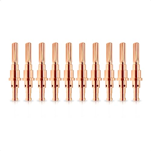 Image of 10pcs 9-8215 Electrodes for Thermal Dynamics SL60 SL100 Plasma Torch | Compatible with Thermal Dynamics Cutmaster 38 /52 /82 /102 /152 Plasma Cutter 60A Consumables