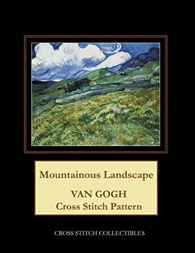 Mountainous Landscape: Van Gogh Cross Stitch Pattern