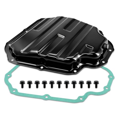 Lower Engine Oil Pan Sump with Drain Plug, Gasket 