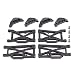 Team Associated Rival MT10 Suspension Arm Set, ASC25804