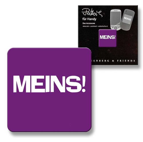 Preisvergleich Produktbild Putztuch fürs Handy Displayputztuch MEINS!