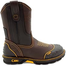 CEBU | Farmer Steel Toe Boots For Men | Handcrafted | Shark Shield Technology | Durable | For Professional Jobs