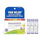 Boiron Arnica Montana 200CK Homeopathic Medicine for Pain Relief, Muscle Pain & Stiffness, Swelling from Injuries, & Bruises - 3 Count (240 Pellets)