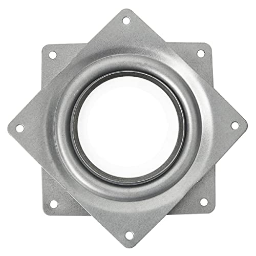 3.75" Lazy Susan Turntable 300 LBS pounds Steel Ball Bearing Rotating Tray Strong Sturdy Table Cabinet Low Profile for Model Base/Rotating Plants/Crafts Stand/Kitchen/Potted Plants etc(360˚ Rotation)