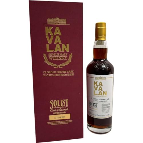26-282 ���J�𔠗L�J�o���� �\���X�g �I�����\ �V�F���[�J�X�N 700ml 57.1% �E�C�X�L�[ KAVALAN SOLIST OLOROSO SHERRY CASK
