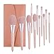 Make up Pinsel Set 11-teilig – Schminkpinsel für Foundation, Puder, Concealer, Highlighter, Contour, Lidschatten & Rouge – Kosmetikpinsel