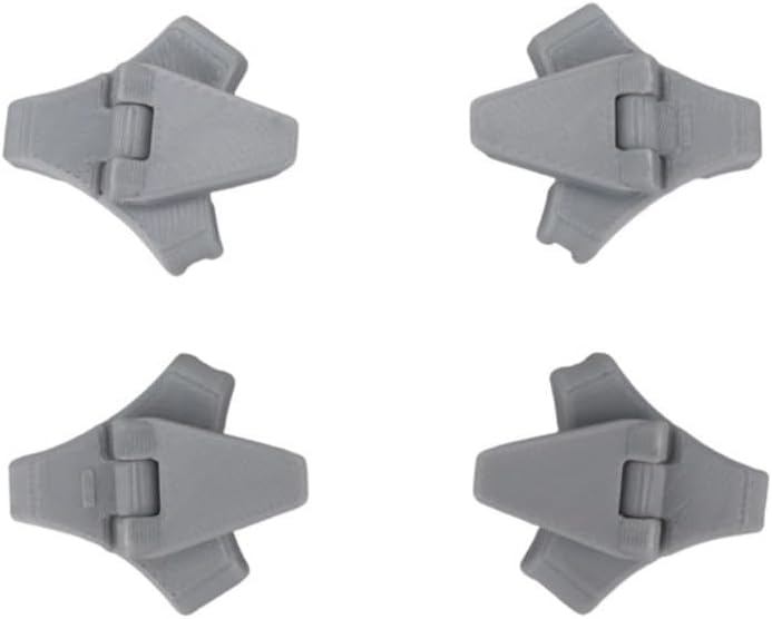 Foldable Height Extender for DJI NEO 2 – PC Construction, Scratch-Resistant, Compact 8x5x3 cm Bracket for Stable Landings & Takeoffs, 4-Pack(gray)