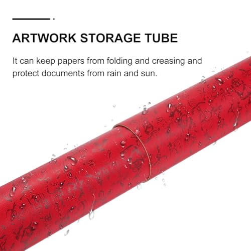 Garneck Ausziehbare Versandrolle A3 Für Poster Und Dokumente - Teleskoprohr 75 Cm x 10 Mm - Perfekte Aufbewahrungslösung Für Kunstwerke Kalligraphie Und Malerei Und Flexibel