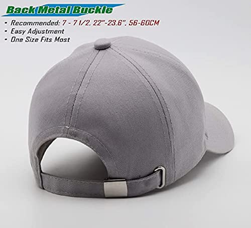 Image of Combo Sports Caps for Men & Boys (Pack of 2), Adjustable Baseball Cap with Air Holes, Lightweight Summer Cap for Gym Running Outdoor