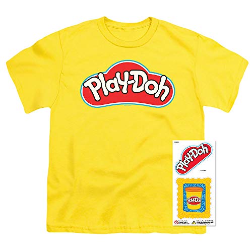 Popfunk Play-Doh Logo Kids Youth T Shirt & Stickers (Small)2