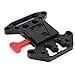 Universal Aluminium Alloy V Shape Battery Plate, Quick Release V Base Camera Accessory, Safety Structure, Compatible with All V Mount Batteries, CNC Processed, Black