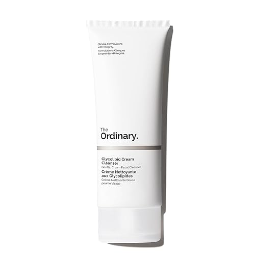 The Ordinary Glycolipid Cream Cleanser, Gentle Makeup Removal with Plant-Derived Glycolipid Agents, 5.1 Fl Oz