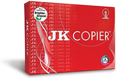 JK Copier Paper - A4, 500 Sheets, 75 GSM, Ream 3