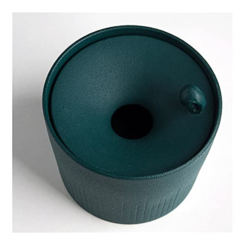 Cendrier Cendrier cendrier cendrier avec cendrier à coupe-vent de couvercle cendriers à coupe-vent bureau plateau de cendres de cendres appropriés d'intérieur intérieur extérieur décoration cadeaux jo Cover