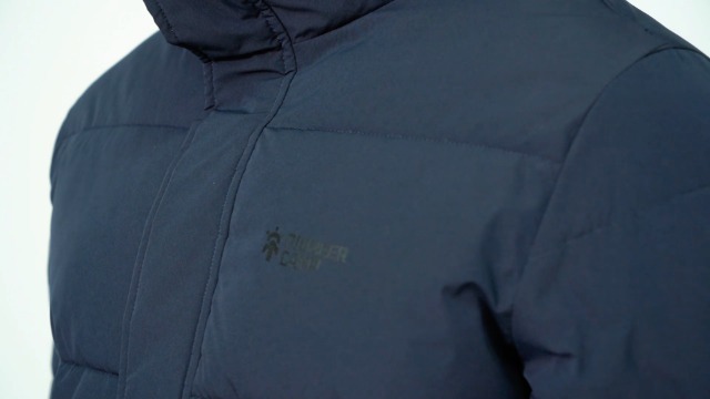 Pioneer Camp Donsjack voor heren, lang, warm, winddicht, waterdicht Pioneer Camp Donsjack voor heren, lang, warm, winddicht, waterdicht